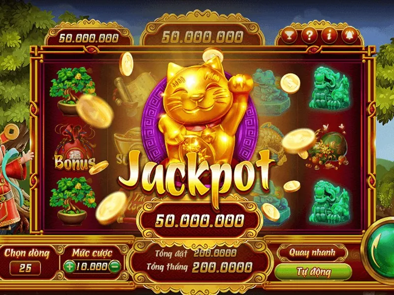 Máy đánh bạc Jackpot Lũy Tiến