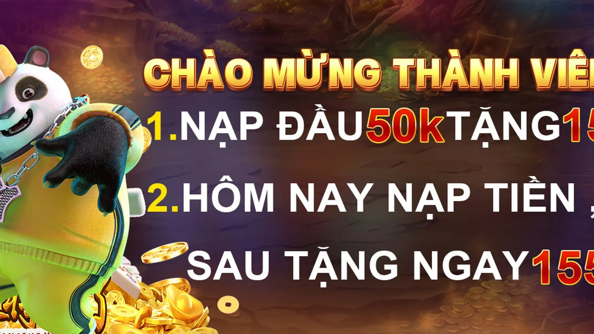 Hình ảnh chào mừng người chơi mới tại WinVIP