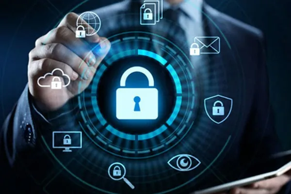 Biểu tượng bảo mật dữ liệu trên winvip